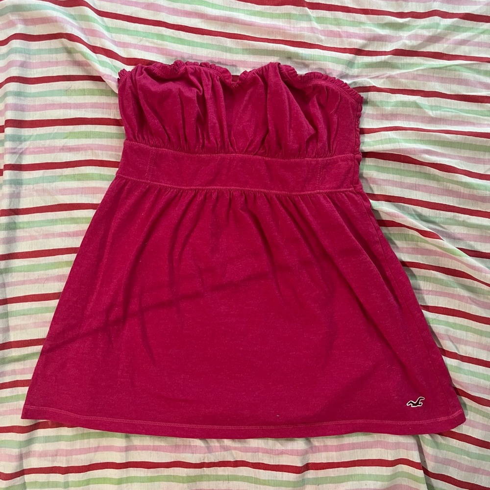 Strapless y2K hollister top
